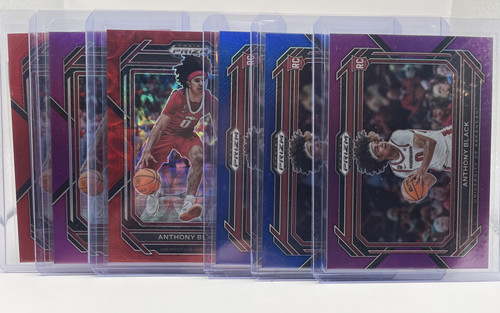 2023 24 Panini Prizm DP Anthony Black Choice Prizm 88 + Purple Var 75 Set (x6) (1).1
