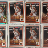 2023 24 Panini Hoops Toumani Camara Blue Pulsar Rookie SP + Base Rookie Set (x8)