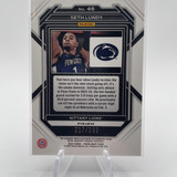 2023 24 Panini Prizm Draft Picks Seth Lundy Red Prizm Rookie 299 (2)