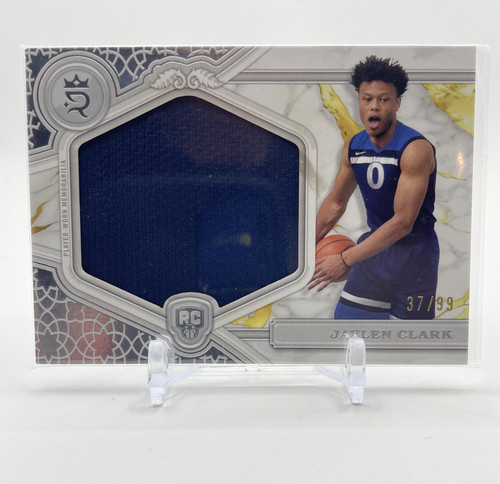 2023 24 Topps Royalty Jaylen Clark Rookie Jumbo Relics 99 #RJR JC (1).1