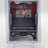 2023 24 Panini Prizm Markquis Nowell Red Sparkle Prizm Rookie SP (2)