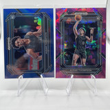 2023 24 Panini Prizm DP Ausar Thompson Blue Prizm Variation Rookie 199 + 149 (1)