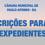 INSCRIÇOES EXPEDIENTES
