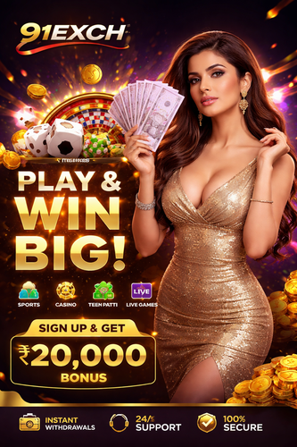 Glamorous gaming promotion with ₹20,000 bonus.png