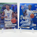 2024 25 Bowman U Chrome Drake Powell Green Refractor 75 + Blue 75 Set (x4) (2)