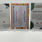 2024 25 Bowman U Best Robert Wright Masterpieces Orange 25 Gold 50 Set (x3) (2)