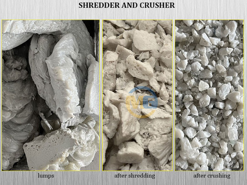 Plastic shredder for recycling2.1