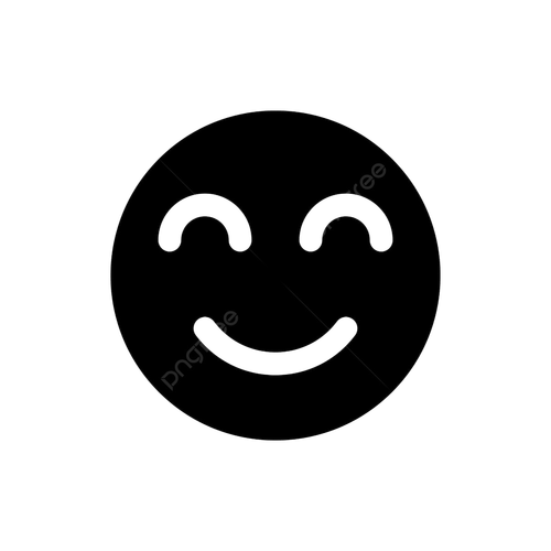 pngtree contented emoji black glyph ui icon emoji no bg preview (carve.photos).2