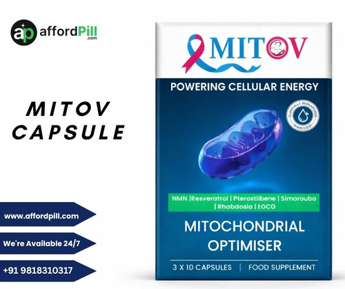 wellness industry. Its effectiveness and convenience have made it a preferred choice for individuals seeking daily health support.

Mitov Capsule helps improve energy levels, reduce fatigue, and support overall wellness. It is particularly useful for individuals with demanding lifestyles who need consistent energy and stamina.

The supplement also supports immune health, helping the body stay strong and resilient. This makes it a valuable addition to daily health routines.

One of the reasons for its rapid growth in popularity is its ease of use. The capsule form allows for quick and convenient consumption, making it suitable for everyday use.

AffordPill ensures that customers receive genuine Mitov Capsule with high-quality standards. The platform offers affordable pricing and dependable delivery, making it easier to maintain a regular health routine.

Overall, Mitov Capsule is gaining recognition as a reliable and effective supplement for daily health, making it a rising star in the market.

Order Now :-https://www.affordpill.com/products/mitov-capsule
E-mail :-info@affordpill.com
Address :-  D-67, Sector-6, Noida, Uttar Pradesh - 201301
Content No:- +91 9818310317