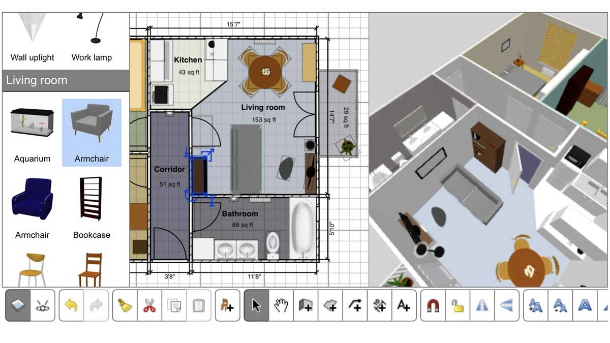 Aplikasi Desain Interior pc gratis terbaik 