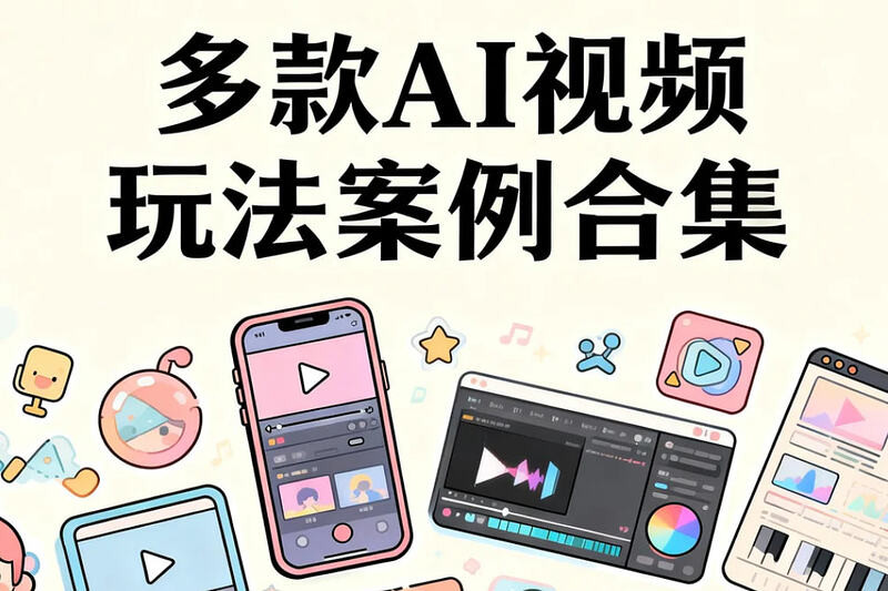 多款AI视频玩法案例合集，轻松玩转AI短视频
