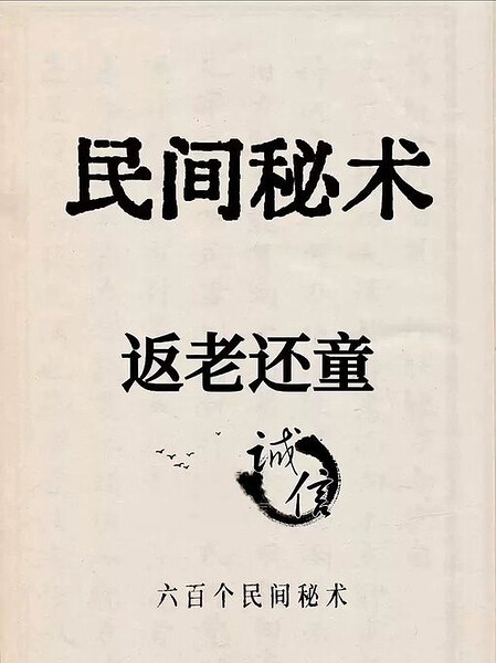 惊现民间奇书 600 个秘术大全 1990年版 电子版重现