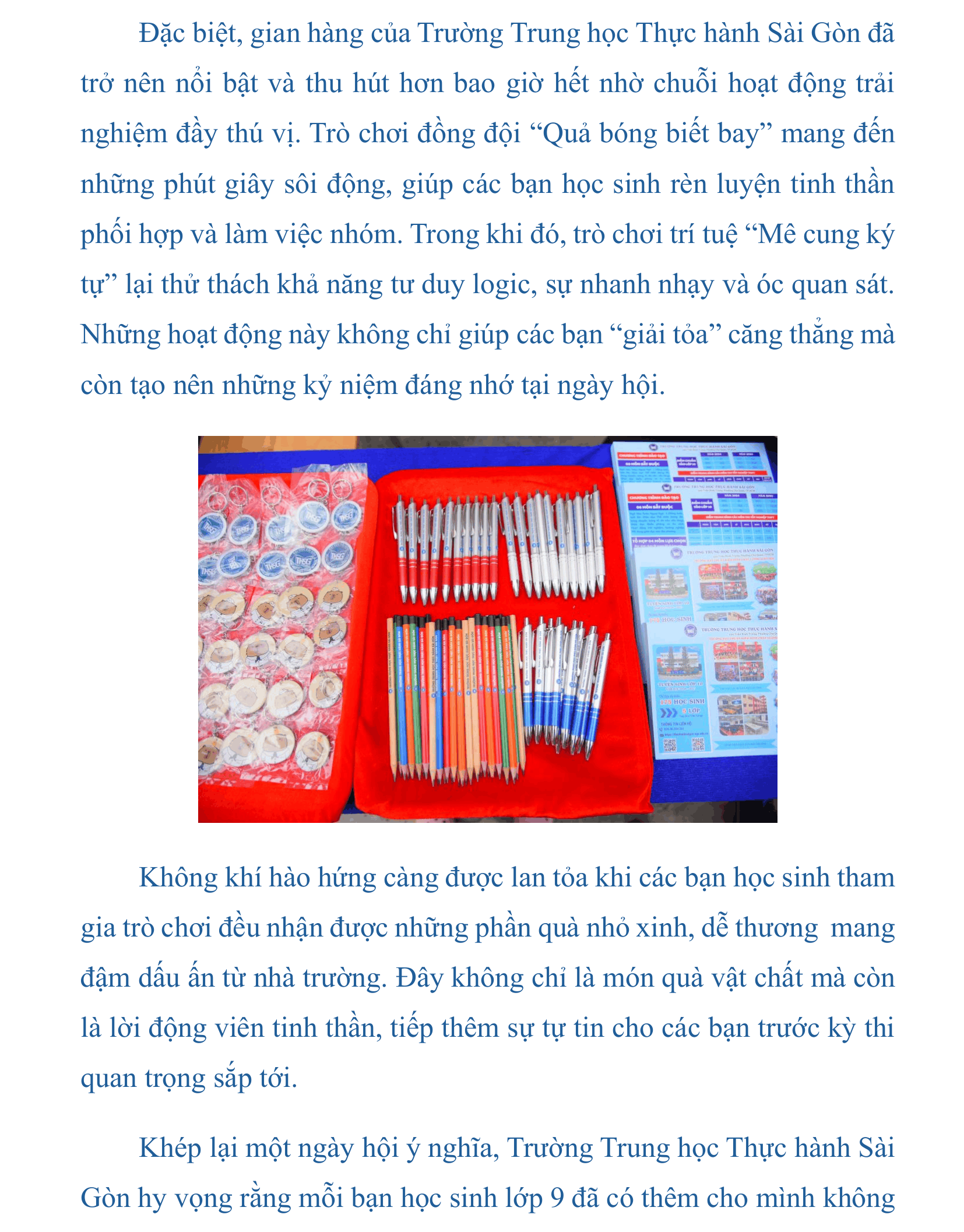 THSG Ngày hội tự tin vào lớp 10 năm 2026 4