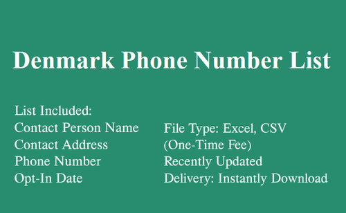 Denmark Phone Number List.png