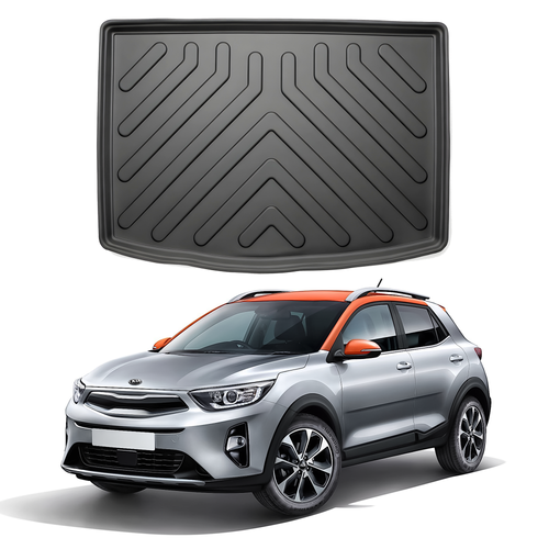 Rubber Boot Mat Tray Liner for Kia Stonic 2017 2021 Upper Boot Position 1.png
