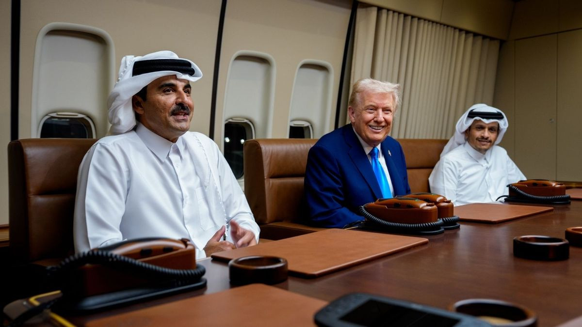 Zvonurile false ale lui Qatar i-au cerut lui Trump să se întoarcă cu un avion de lux