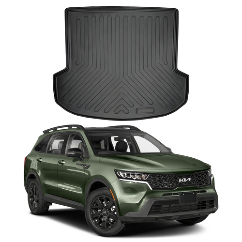 Rubber Boot Mat Tray Liner for Kia Sorento Mk4 2020 2025 5 Seater 1.png
