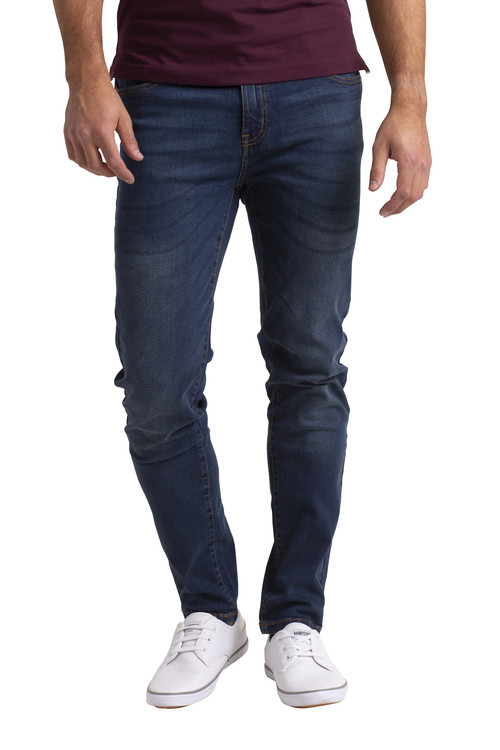 Mens Slim Fit Stretch Jeans skinny denim Pants.jpg