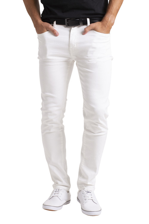 Mens Slim Fit Stretch Jeans skinny denim Pants.jpg