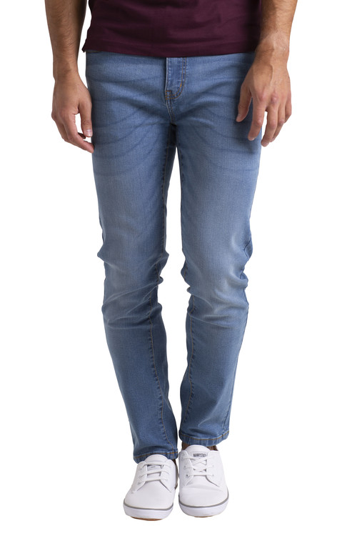 Mens Slim Fit Stretch Jeans skinny denim Pants.jpg