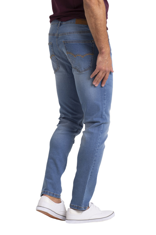 Mens Slim Fit Stretch Jeans skinny denim Pants.jpg