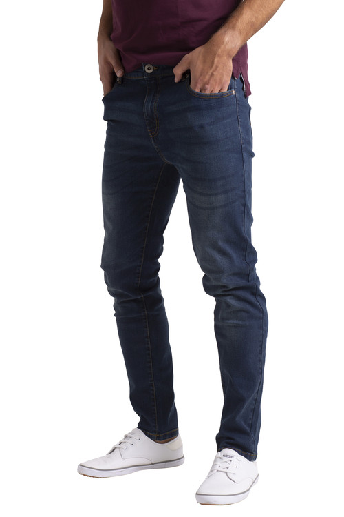 Mens Slim Fit Stretch Jeans skinny denim Pants.jpg