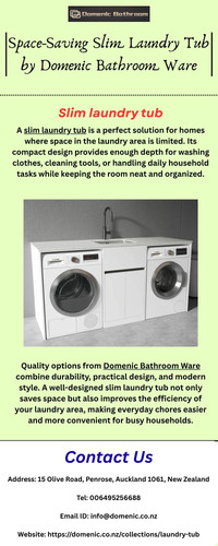 Space-Saving Slim Laundry Tub by Domenic Bathroom Ware.jpg