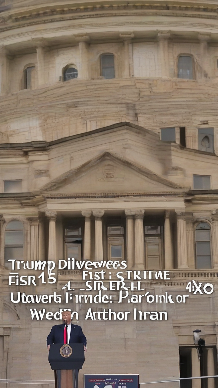 Trump delivers first prime-time speech since launching strikes on Iran 4 weeks ago