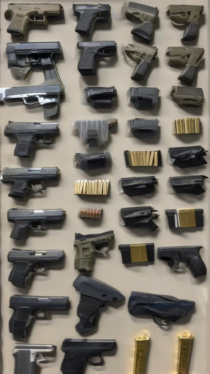 Prohibited items — from live ammunition to firearm magazines — seized in airports nationwide