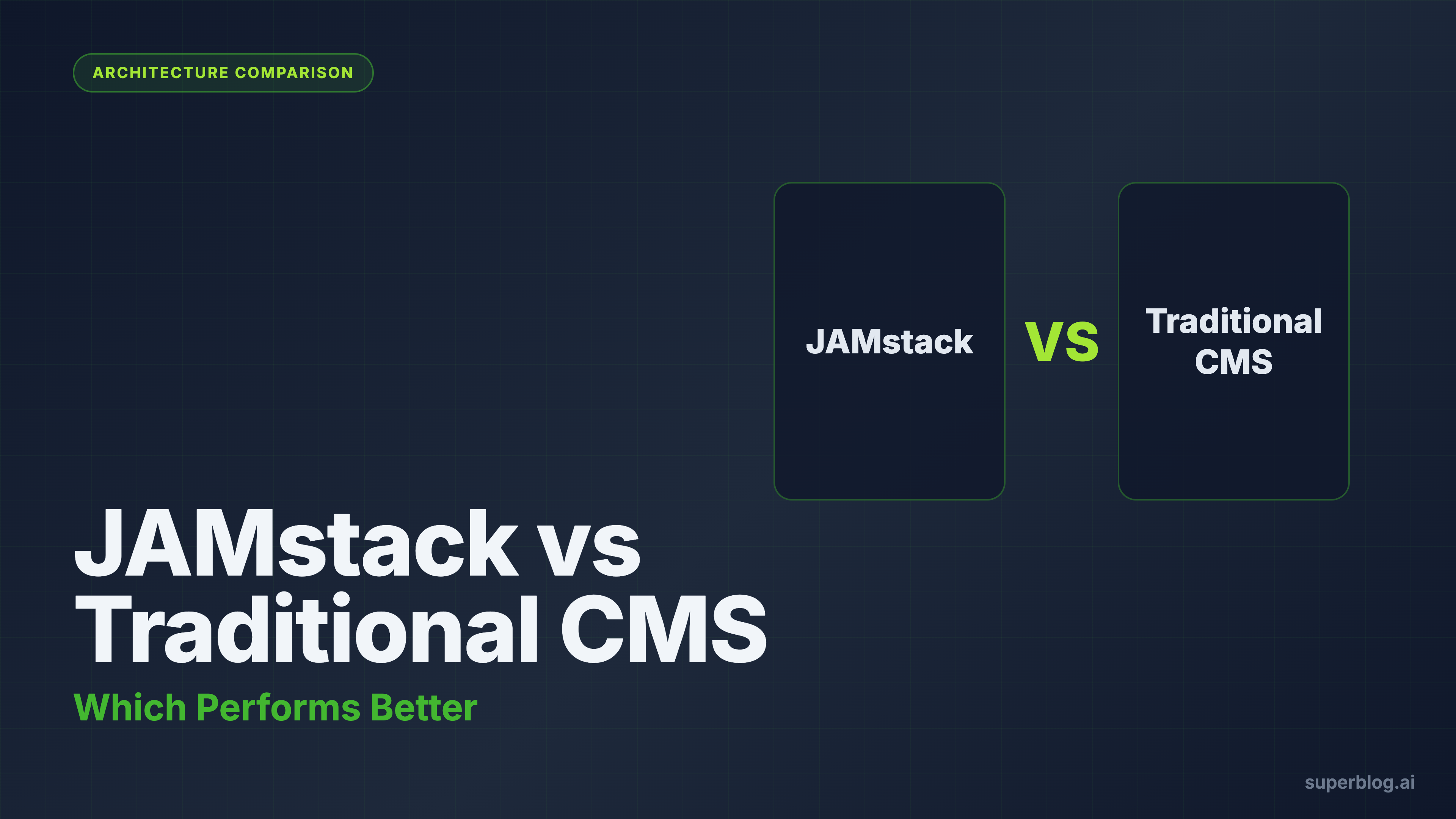 JAMstack vs Traditional CMS for Blogs: Which Performs Better in 2026