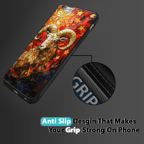 Aries Mosaic Stained Glass Bold Ram Zodiac Art.jpg