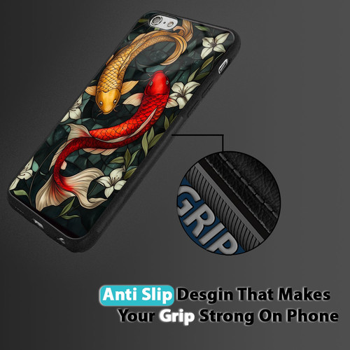 Pisces Mosaic Stained Glass Dreamy Fish Astrology Artwork.jpg