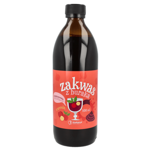 pol pm Zakwas z burakow z acerola niepasteryzowany 500ml 524783 1.png
