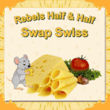 REBELS HALF &amp; HALF SWAP SWISS