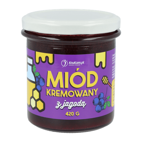 pol pm Miod kremowany z jagoda liofilizowana 420g 524230 1.png