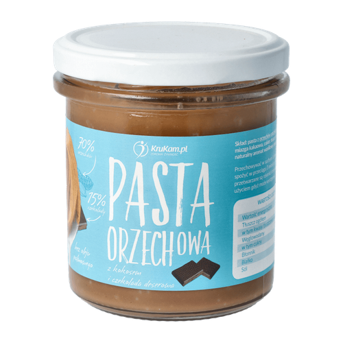 pol pm Pasta orzechowa z kokosem i czekolada deserowa 300g 633 2.png