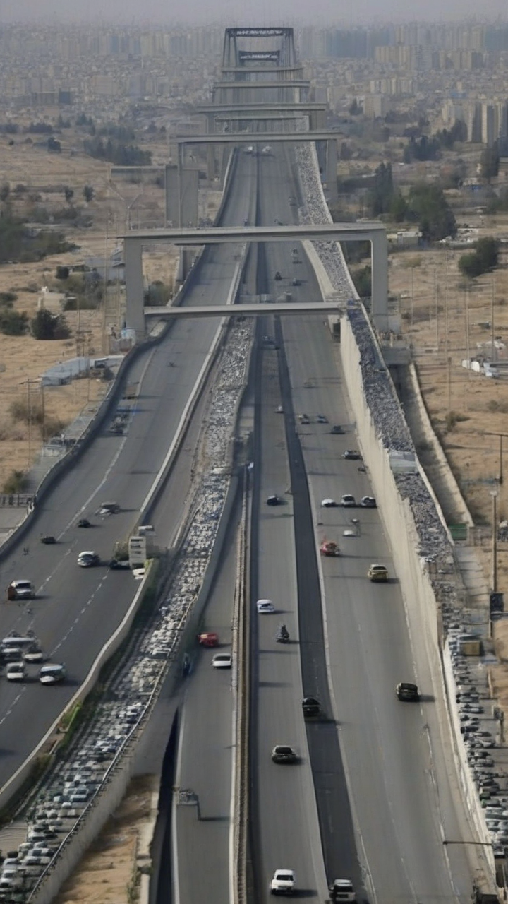 Strike hits bridge near Tehran again Iran state TV