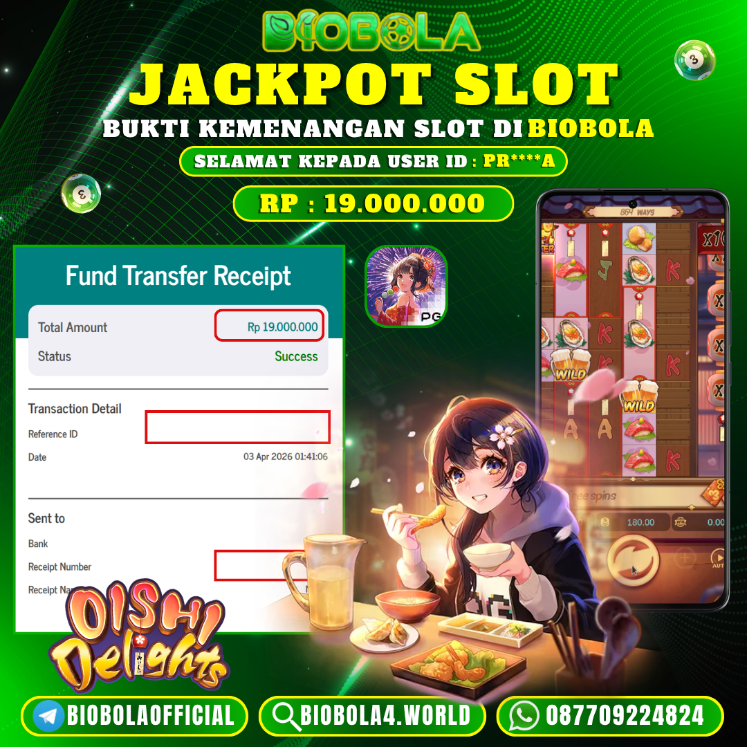 JP OISHI DELIGHTS PG SOFT 19 JT BIOBOLA DI BAYAR LUNAS !!