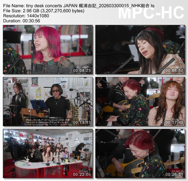 [TV-Variety] tiny desk concerts JAPAN – 2026.03.29 – Yuki Kajiura & LiSA