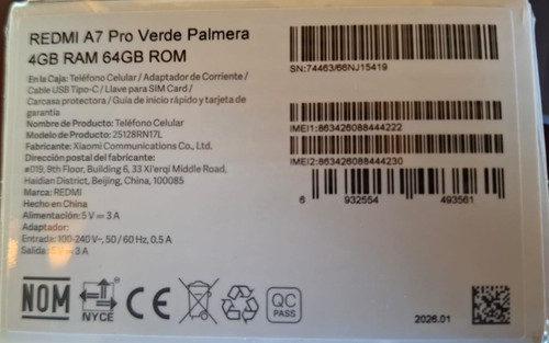 REDMI A7 PRO VERDE PALMERA 4+64GB.jpg