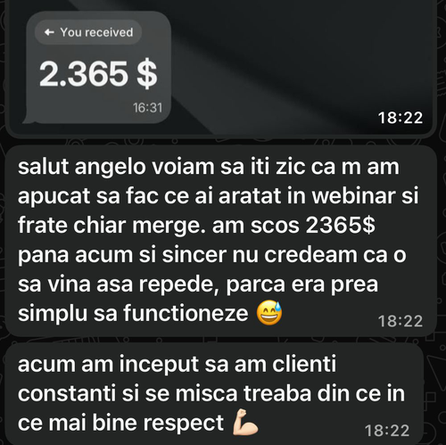 Rezultate participanți