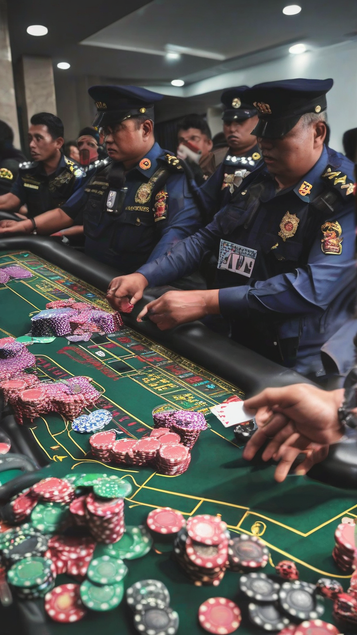 Indonesian police arrest 321 foreigners in operation versus banned online gambling