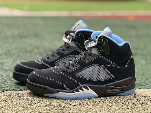 Nike Air Jordan Retro 5 Black University Blue.jpg