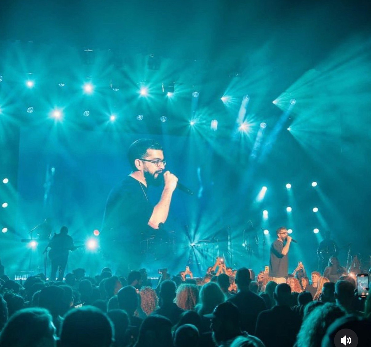 Live Concert - LED Screen & Crowd