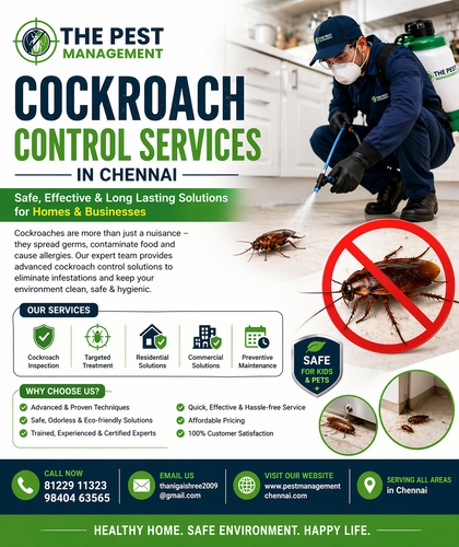 Reliable Cockroach Control in Chennai by Pest Management Chennai.png