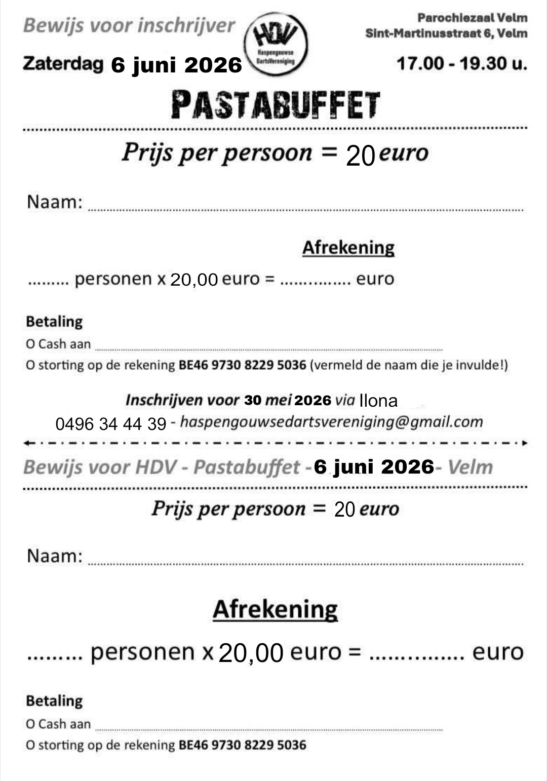 InschrijvingPastaBuffet6juni