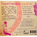Fairport Convention Liege &amp; Lief Music CD