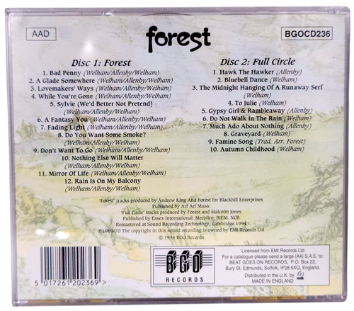 Forest Forest Full Circle Music Cd.png