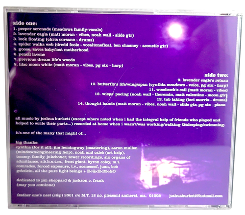 Joshua Burkett Feather Ones Nest Cd.png