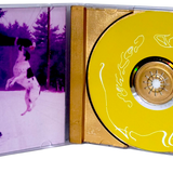 Opened Music Cd With Cover Image